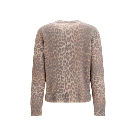 Ganni Beige Wool Sweatshirt