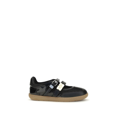 Ganni Black Ballet Flats