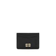 Ganni Black Recycled Polyamide Wallet