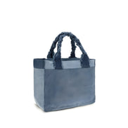 Ganni Blue Cotton Shoulder Bag