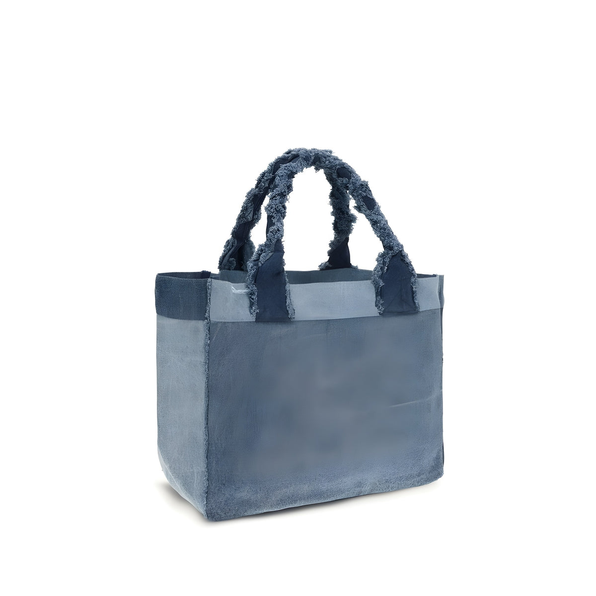 Ganni Blue Cotton Shoulder Bag