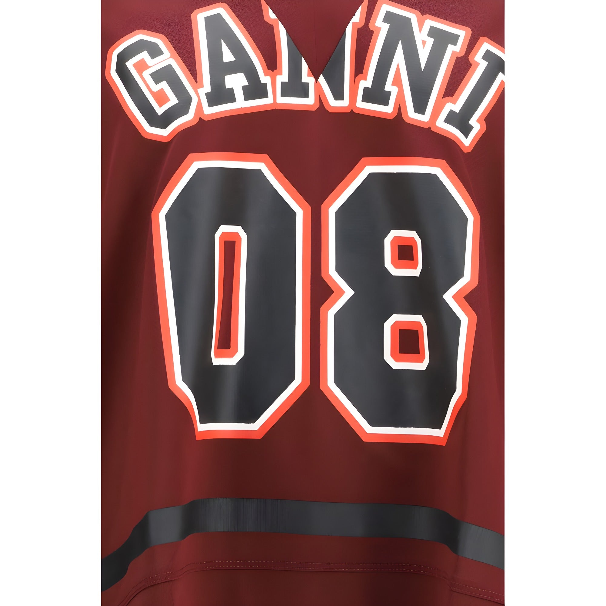 Ganni Bordeaux Sweatshirt