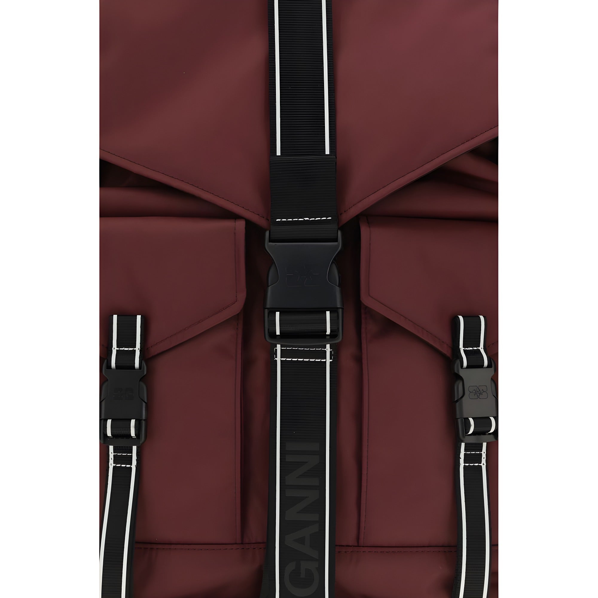 Ganni Bordeaux Backpack
