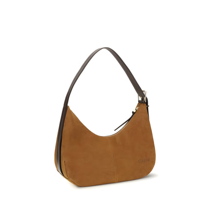 Ganni Brown Shoulder Bag