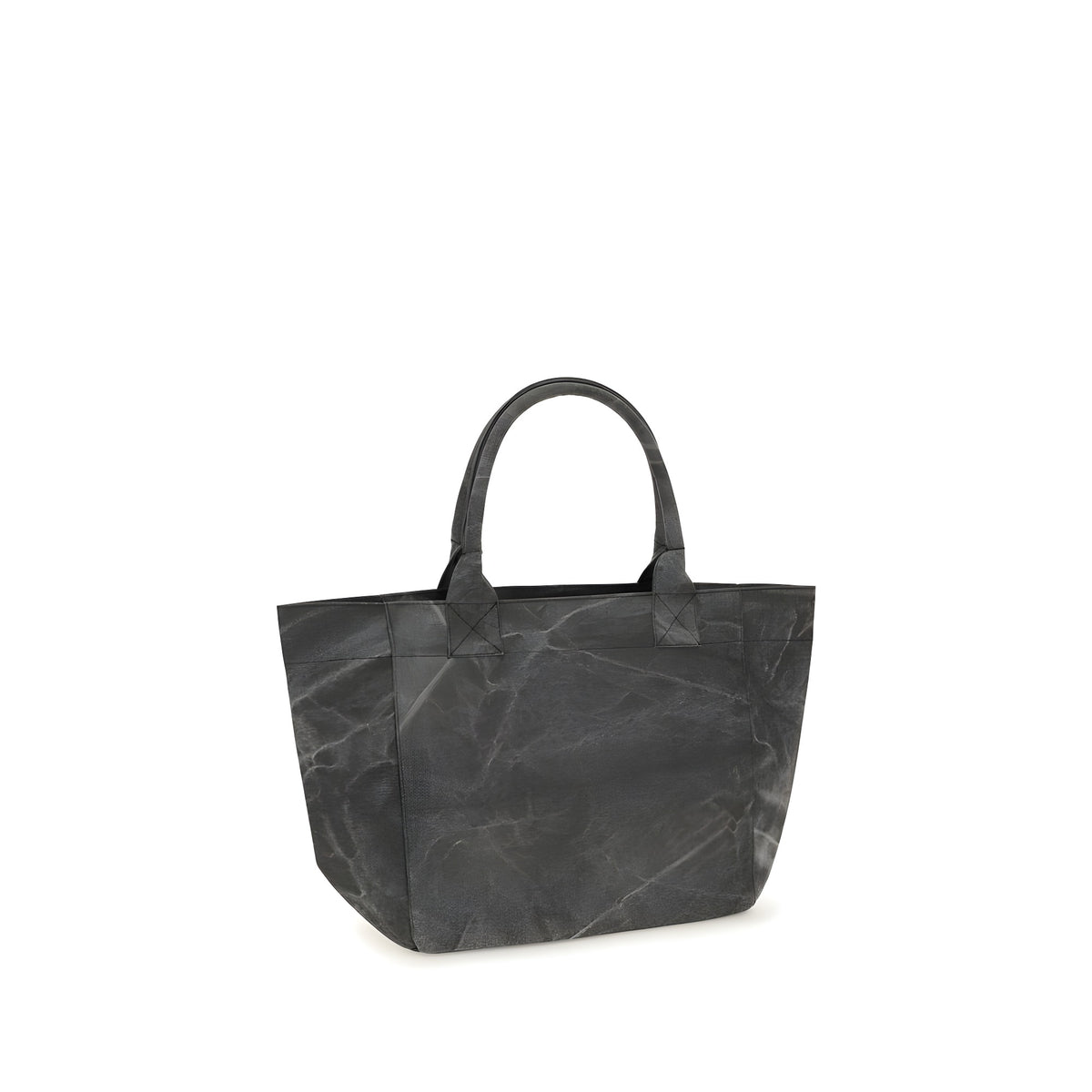 Ganni Gray Cotton Shoulder Bag