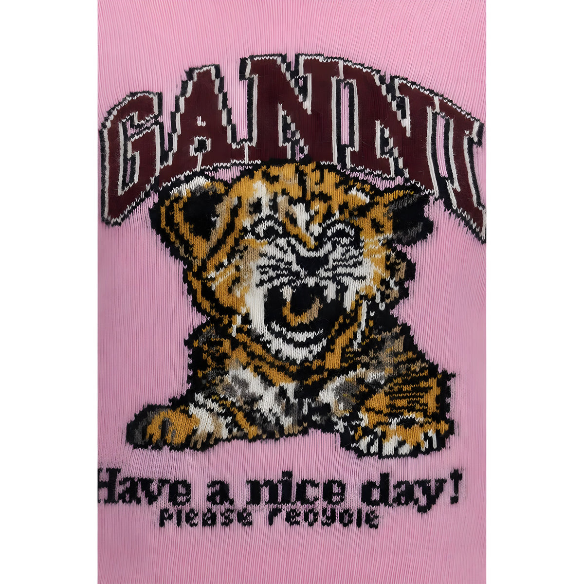 Ganni Multicolor Wool Oves Aries Sweatshirt