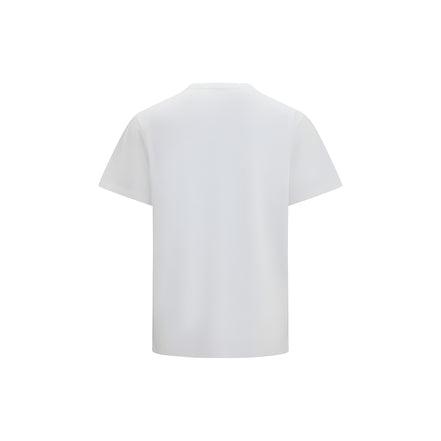 Ganni White Cotton T-Shirt