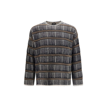 Giorgio Armani Blue Silk Sweatshirt