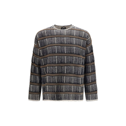 Giorgio Armani Blue Silk Sweatshirt