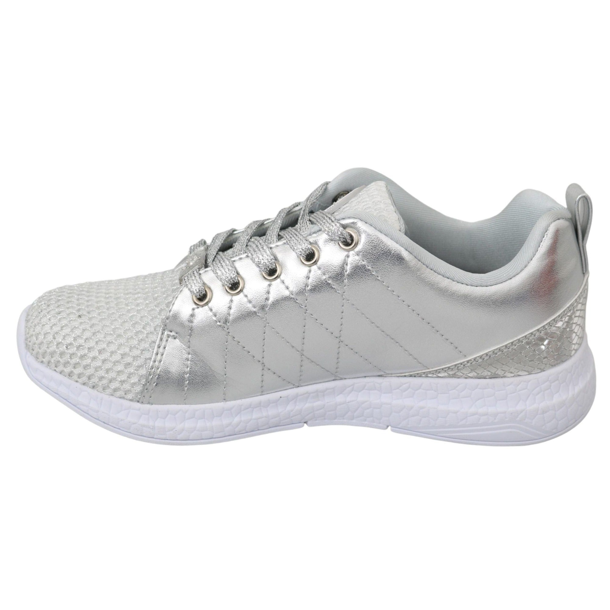 Chaussures Philipp Plein Gisella en polyester argenté