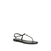 Giuseppe Zanotti Black Flat Sandals