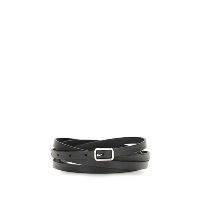 Givenchy Black Calf Leather Belt