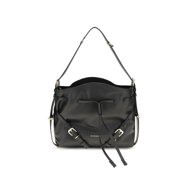 Givenchy Black Calf Leather Bucket Bag