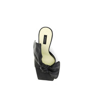 Givenchy Black Lamb Leather Mules