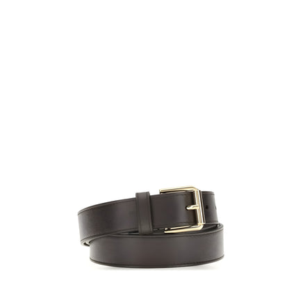 Givenchy Brown Leather Regular Belt