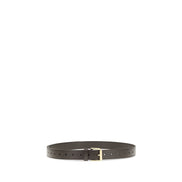 Givenchy Brown Leather Regular Belt