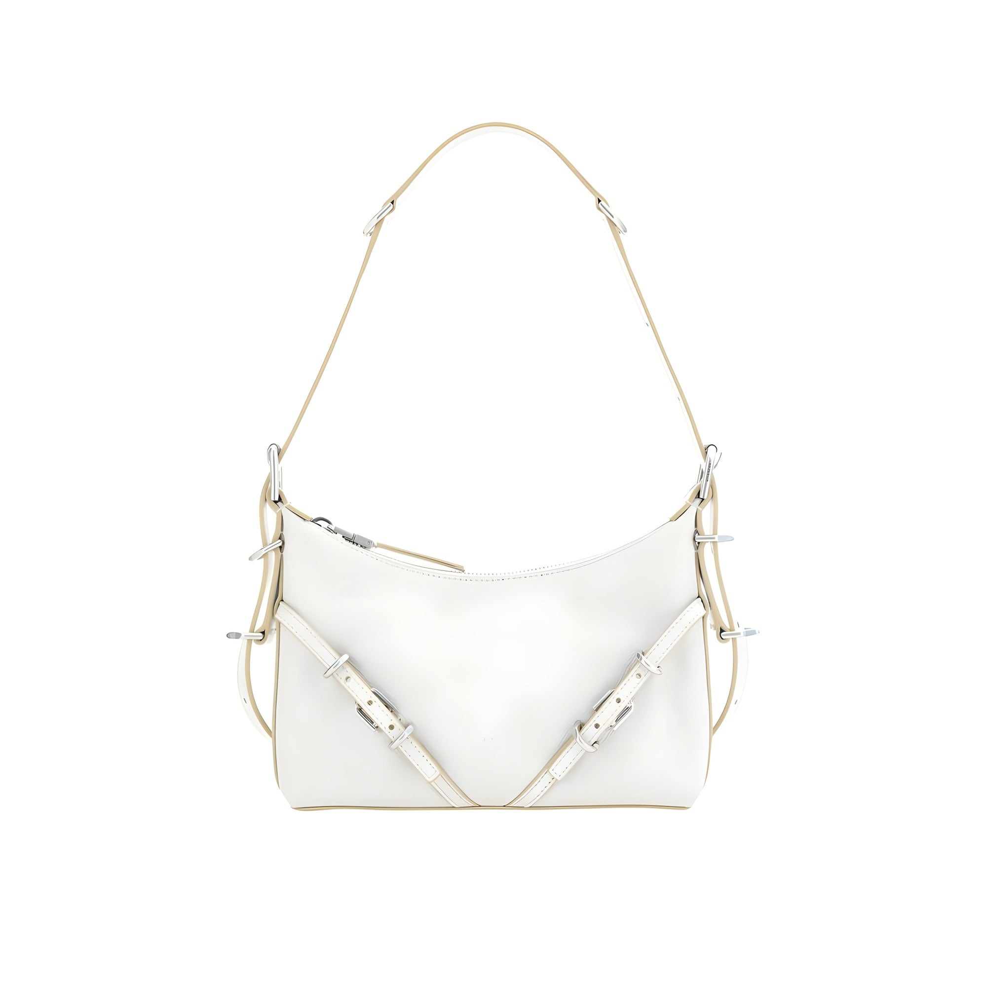 Givenchy White Leather Shoulder Bag