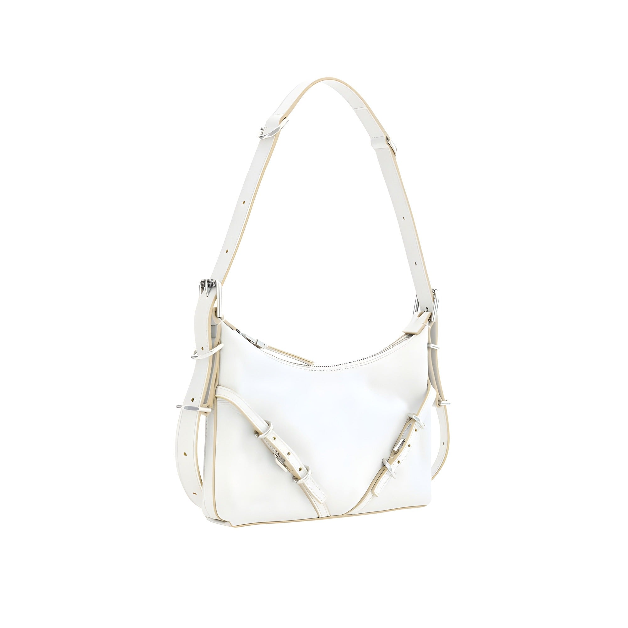Givenchy White Leather Shoulder Bag