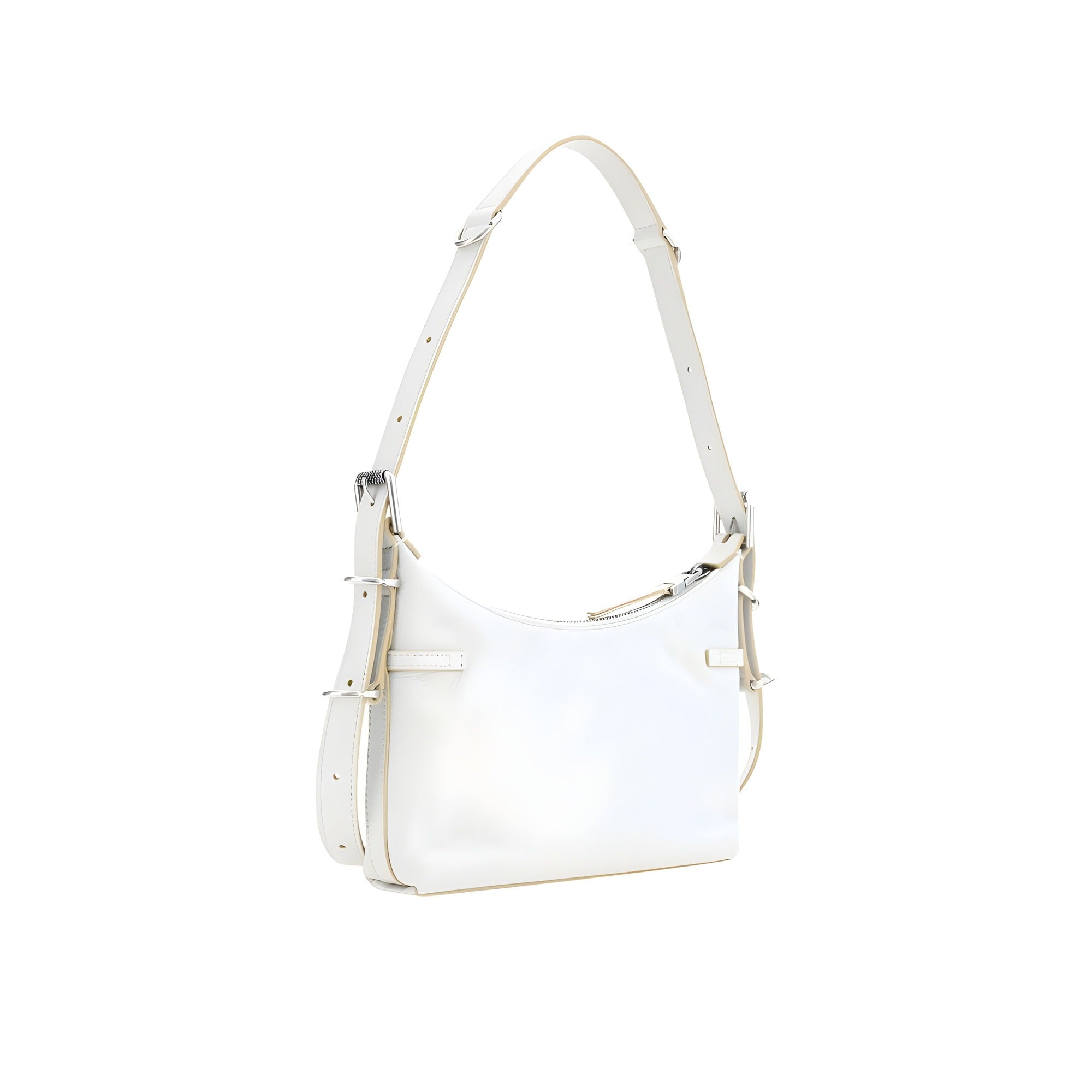 Givenchy White Leather Shoulder Bag