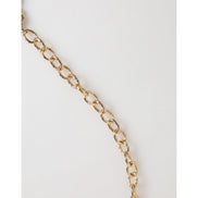 Dolce & Gabbana Gold Crystal Clock Pendant Statement Jewelry Necklace