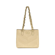 Valentino Garavani Gold Leather Shoulder Bag