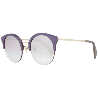Lunettes de soleil Police en métal doré et plastique