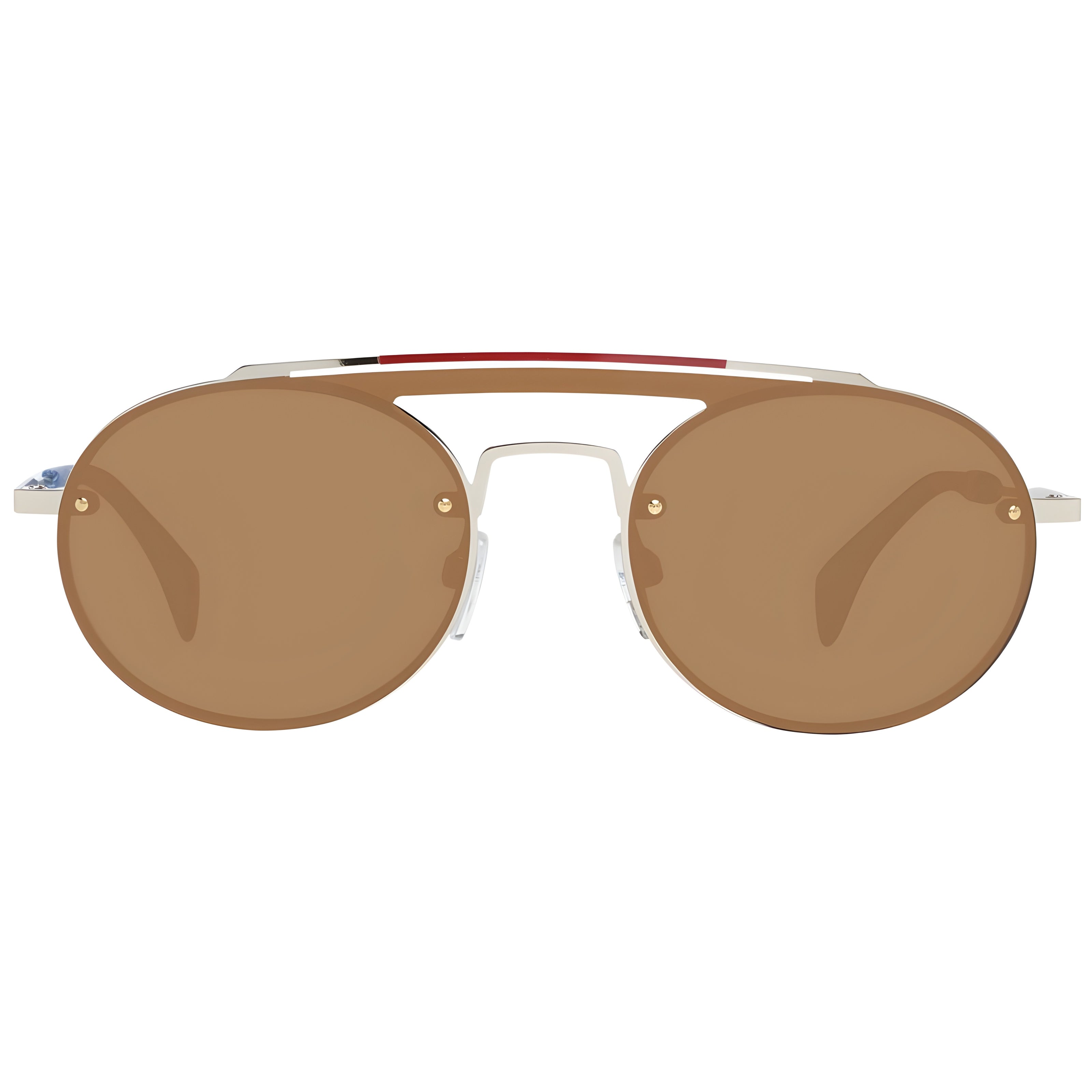 Lunettes de soleil Tommy Hilfiger en métal doré et plastique