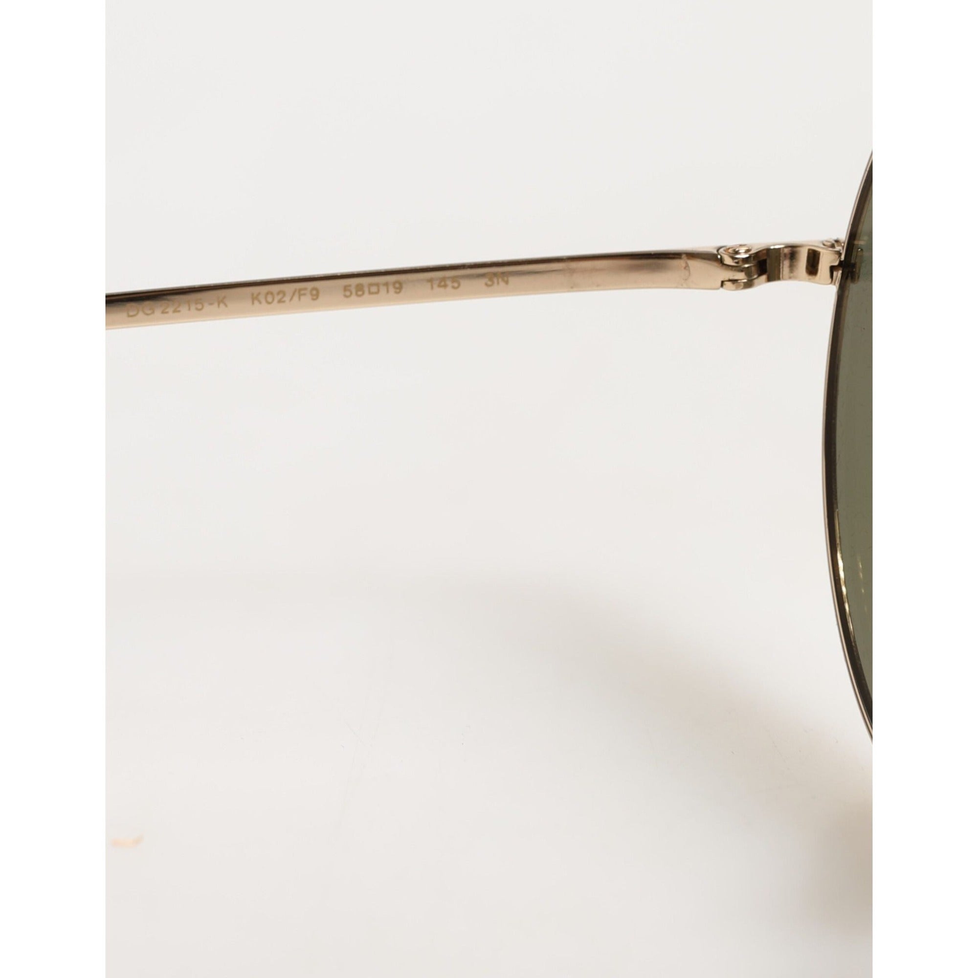 Dolce & Gabbana Gold Sunglasses