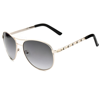 Lunettes de soleil Guess en métal doré