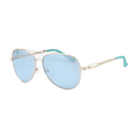 Lunettes de soleil Guess en métal doré