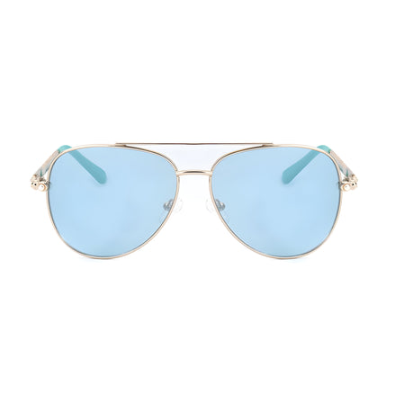 Lunettes de soleil Guess en métal doré