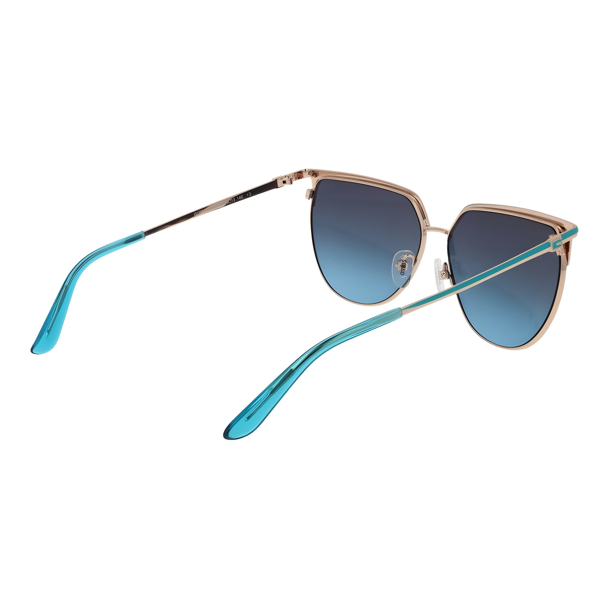 Lunettes de soleil Guess en métal doré
