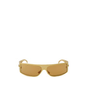 Lunettes de soleil en métal doré Bottega Veneta
