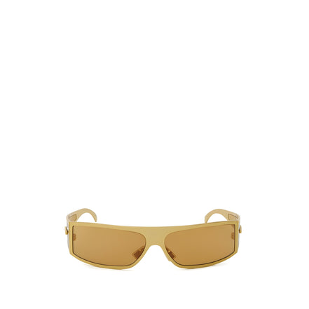 Lunettes de soleil en métal doré Bottega Veneta