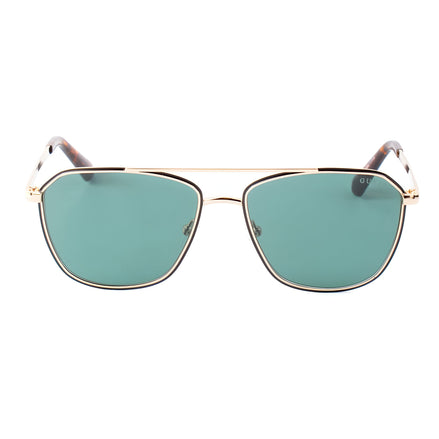 Lunettes de soleil Guess en métal doré
