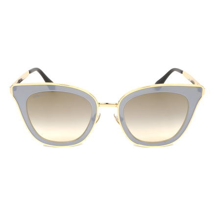 Lunettes de soleil Jimmy Choo en métal doré
