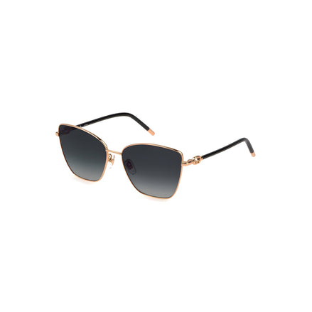 Lunettes de soleil Furla en métal doré pour femme