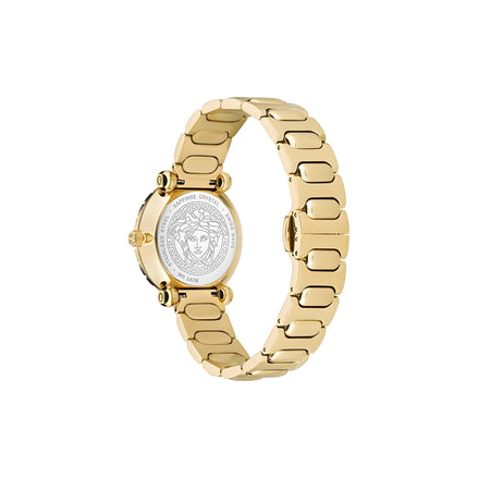 Montre habillée Versace en acier inoxydable doré