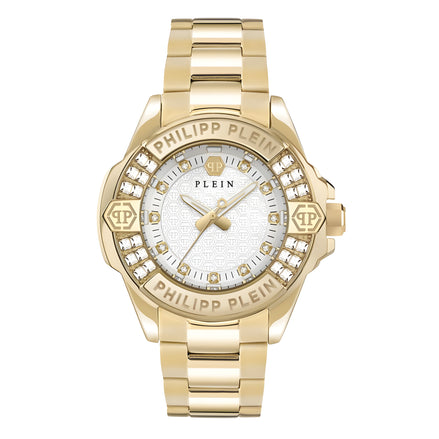 Montre Philipp Plein en acier inoxydable doré