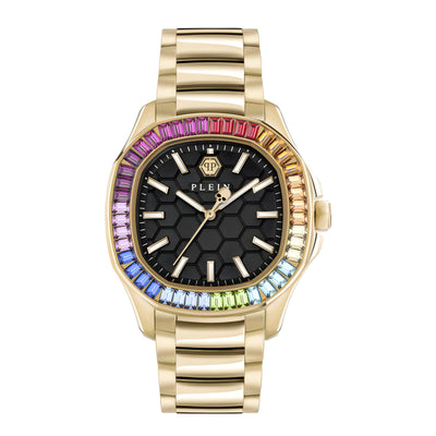 Montre Philipp Plein en acier inoxydable doré