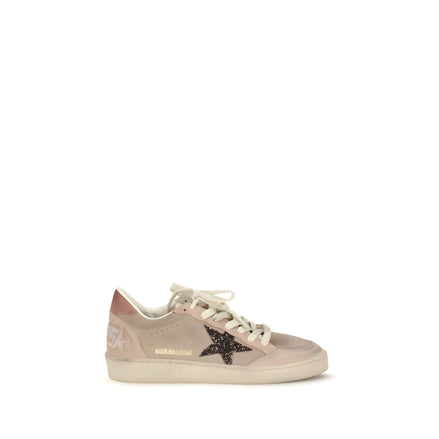 Golden Goose Beige Low Top Sneakers