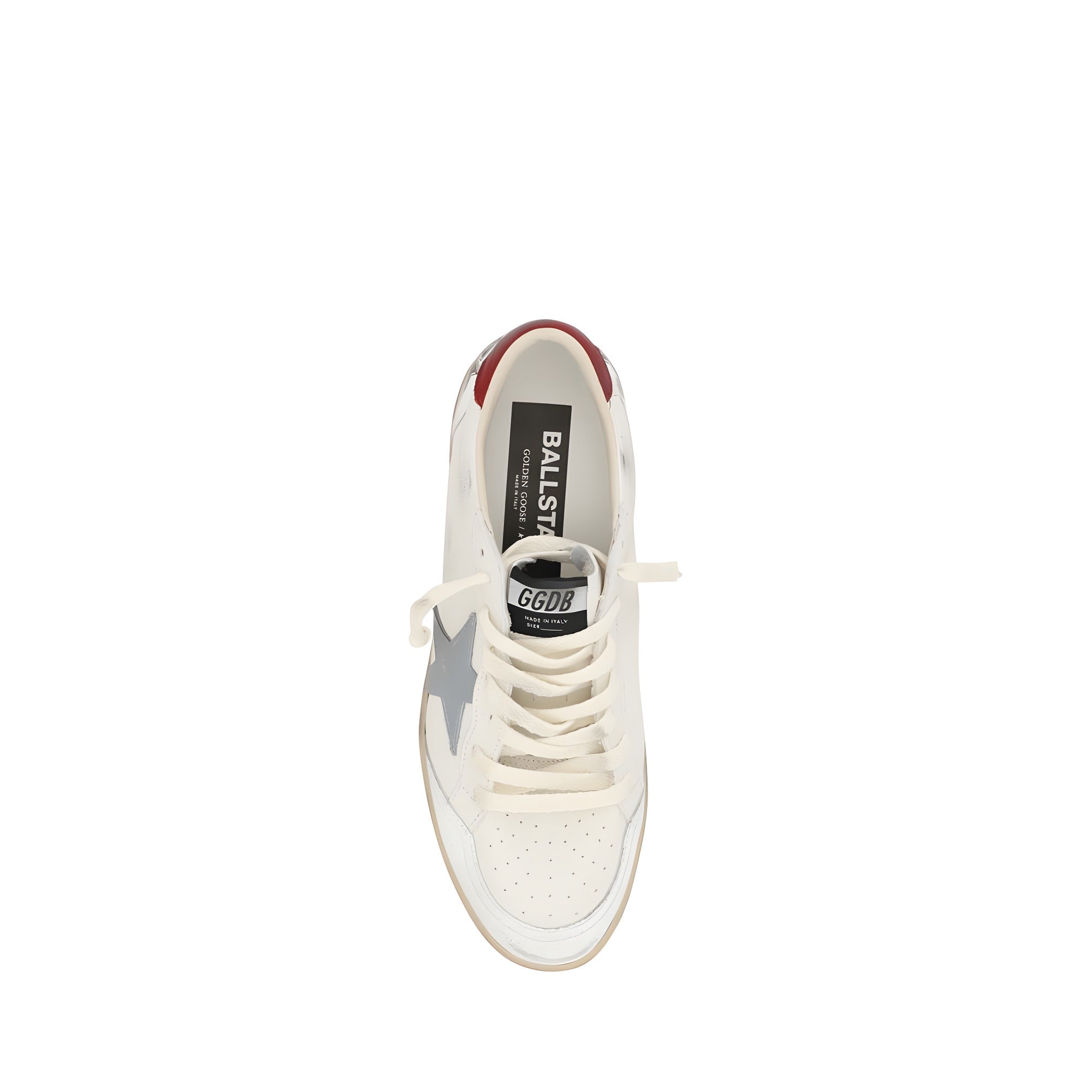 Golden Goose Beige Calf Leather Low Top Sneakers