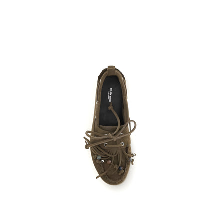 Golden Goose Bicolor Slip-On Loafers