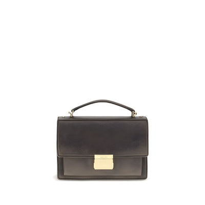 Golden Goose Brown Calf Leather Handbag