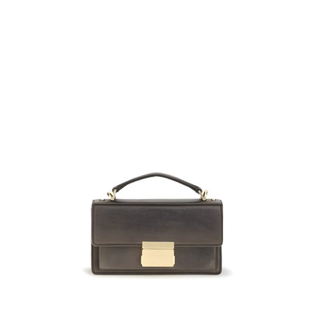 Golden Goose Brown Calf Leather Handbag