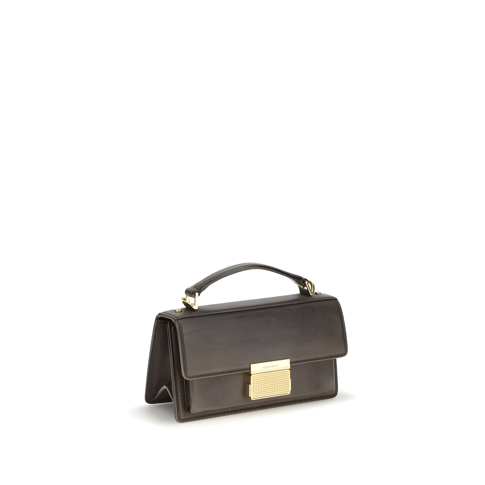 Golden Goose Brown Calf Leather Handbag