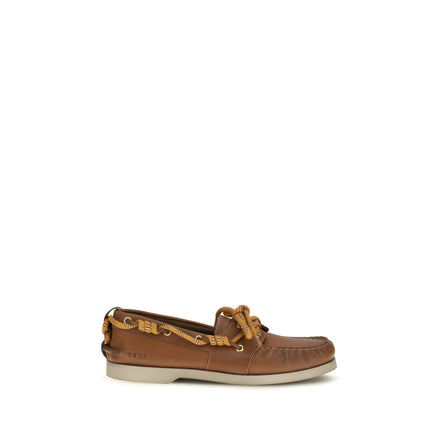 Golden Goose Brown Slip-On Loafers