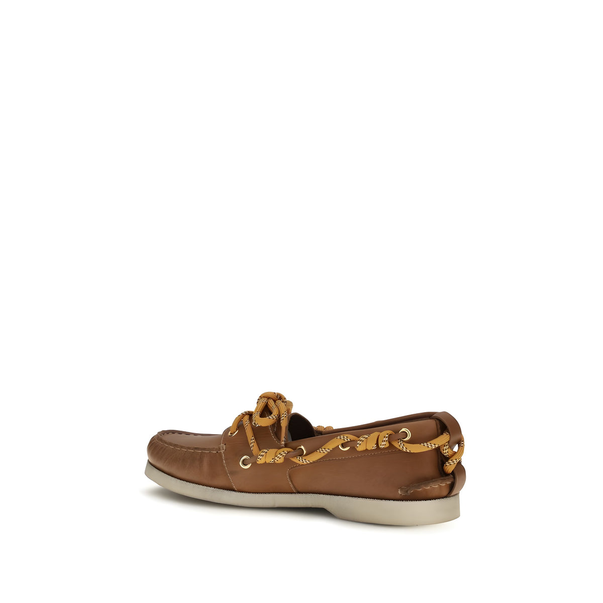 Golden Goose Brown Slip-On Loafers