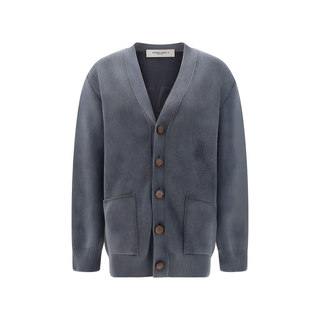 Golden Goose Gray Cotton Cardigan