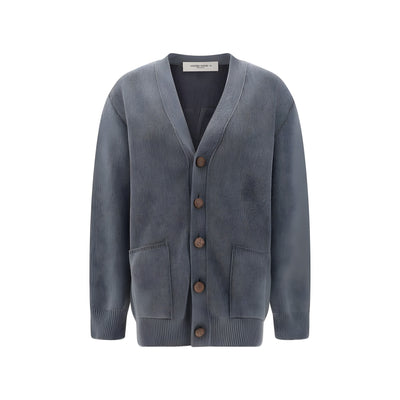Golden Goose Gray Cotton Cardigan